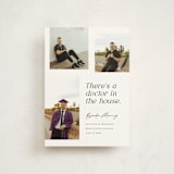 "Doctor in the House" - Graduation Announcements in Domino by Corinne Malesic - Front