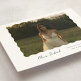 "r e f l e c t i o n" - Graduation Announcements in Charcoal by Sara Hicks Malone - Detail