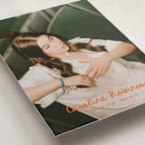 "The Edge" - Graduation Announcements in Mango by Gwen Bedat - Detail