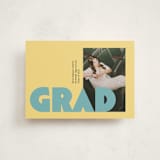 "Bold Baddie" - Graduation Announcements in Legal Pad by Claire - Front