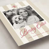"Bexley" - Graduation Announcements in Parchment by Susan Zinader - Detail