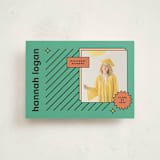 "Fun Grad" - Graduation Announcements in Mint by Chryssi Tsoupanarias - Front