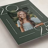 "Numbered" - Graduation Announcements in Ivy by Kelly Schmidt - Detail