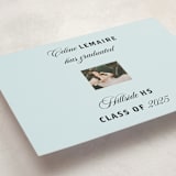"Popular" - Graduation Announcements in Sky by Claire - Detail