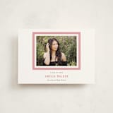 "Charm" - Graduation Announcements in Peony by Sara Hicks Malone - Front