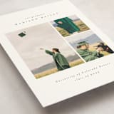 "Graduate Gallery" - Graduation Announcements in Snow by Emily Sabol Goss - Detail