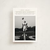 "Modern Grid" - Graduation Announcements in Golden by Erica Krystek - Front