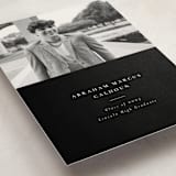 "Distinguished" - Graduation Announcements in Noir by Meggy Masters - Detail