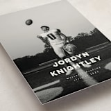 "the modernist" - Graduation Announcements in Eggshell by Benita Crandall - Detail