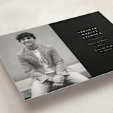 "Distinguished" - Graduation Announcements in Noir by Meggy Masters - Detail