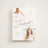 "Ebb and Flow" - Graduation Announcements in Cloud by Hooray Creative - Front