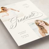 "Ebb and Flow" - Graduation Announcements in Cloud by Hooray Creative - Detail