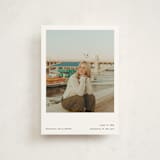 "Typewritten" - Graduation Announcements in Ink by Blustery August - Front