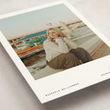 "Typewritten" - Graduation Announcements in Ink by Blustery August - Detail