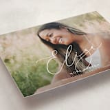 "Grand Name" - Graduation Announcements in Snow by Nicoletta Savod - Detail