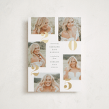 "staggered" - Graduation Announcements in Cloud by Lauren Chism - Front