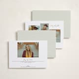 "DUO" - Graduation Party Invitations in Bone by Stacey Meacham - Back of Card Options