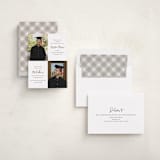 "Mod Duo" - Graduation Party Invitations in Fudge by Mansi Verma - Assembled