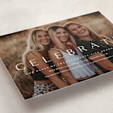 "Celebration" - Graduation Party Invitations in Cotton by Kasia Labocki - Detail