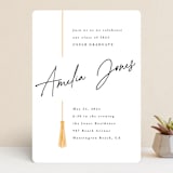 "Written Out" - Graduation Party Invitations in Sunshine by Owl and Toad - Front