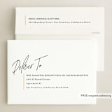 "Written Out" - Graduation Party Invitations in Sunshine by Owl and Toad - FREE Recipient Addressing