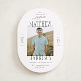 "Posh Party" - Graduation Party Invitations in Tuxedo by Pink House Press - Front