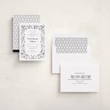"Hand-drawn Grad Frame" - Graduation Party Invitations in Ink by Darryl Don Doctor - Assembled