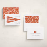 "Pennant Party" - Graduation Party Invitations in Cardinal by Catherine Culvenor - Assembled