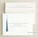 "Tassled" - Graduation Party Invitations in Cobalt by Ashlee Townsend - FREE Recipient Addressing