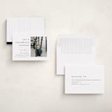 "Divided" - Graduation Party Invitations in Snow by Meggy Masters - Assembled