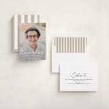 "Cap off" - Graduation Party Invitations in Cotton by Creo Study - Assembled