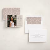 "Invitation with photo" - Graduation Party Invitations in Petal by Orasie - Assembled