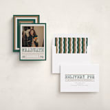 "Varsity Frame" - Graduation Party Invitations in Vintage by Erin L. Wilson - Assembled