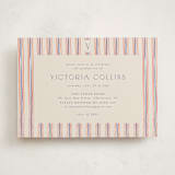 "Past and Future" - Graduation Party Invitations in Navy by Claudia Orengo - Front