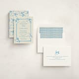 "Mediterraneo" - Graduation Party Invitations in Ocean by Pati Cascino - Assembled