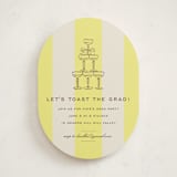 "Campania" - Graduation Party Invitations in Limone by Megan Davis - Front