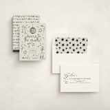 "New Year Cheer" - Graduation Party Invitations in Chalkboard by Kelly Watkins - Assembled