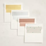 "Tiny Star Confetti" - Graduation Party Invitations in Frost by Kercia Jane - Envelope Liner Options