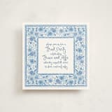 "Loire" - Graduation Party Invitations in Royal Blue by Tamara Hilje - Front