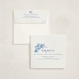 "Loire" - Graduation Party Invitations in Royal Blue by Tamara Hilje - FREE Recipient Addressing