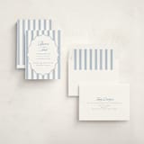 "Stately" - Graduation Party Invitations in Provincial Blue by Creo Study - Assembled