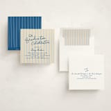"Hand-written grad celebration" - Graduation Party Invitations in Aqua by Creo Study - Assembled