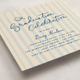 "Hand-written grad celebration" - Graduation Party Invitations in Aqua by Creo Study - Detail