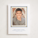 "Woven frame" - Graduation Announcement Photo Mount Cards in Night Sky by Lea Delaveris - Front