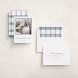 "Lauren" - Graduation Announcement Photo Mount Cards in Winterberry by Blustery August - Assembled