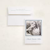 "Lauren" - Graduation Announcement Photo Mount Cards in Winterberry by Blustery August - Card with Envelope