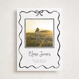 "quirky fun" - Graduation Announcement Photo Mount Cards in Ink by Cass Loh - Front