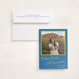 "cotillion" - Graduation Announcement Photo Mount Cards in Ocean by Megan Davis - Card with Envelope