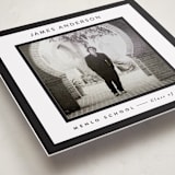 "square" - Graduation Announcement Photo Mount Cards in Charcoal by JoAnn Jinks - Premium Photo Paper Mounted on Card