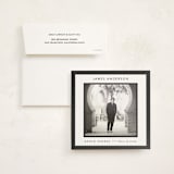 "square" - Graduation Announcement Photo Mount Cards in Charcoal by JoAnn Jinks - Card with Envelope
